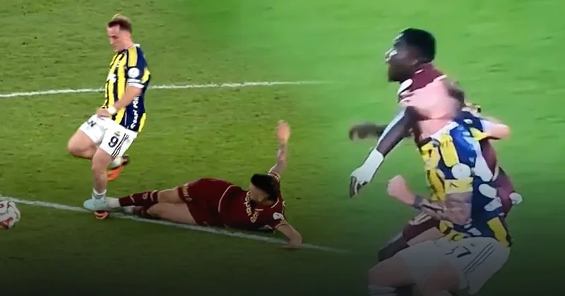 VAR golü iptal etti, kırmızı kart çıktı! Sözcü Gazetesi