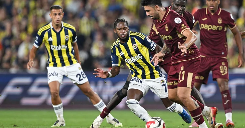 Tedescolu Fenerbahçe, Trabzonspor u tek golle geçti