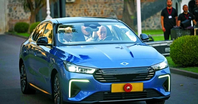 Erdoğan sedan Togg’u test etti Yerel Gündem Haberleri