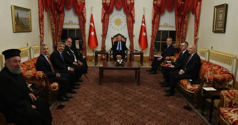 Erdoğan 3’üncü Teofilos ile görüştü