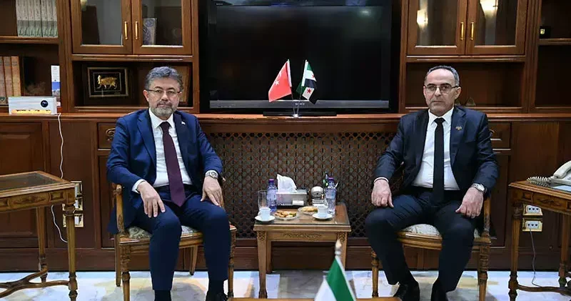 Bakan Yumaklı, Suriyeli mevkidaşı Badr ile görüştü
