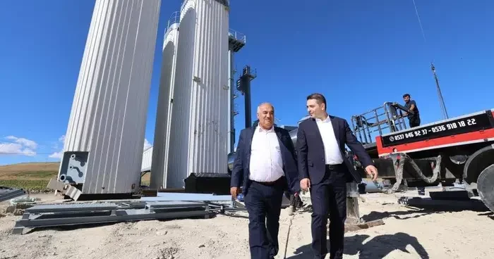 Kaymakam Tugay ve Başkan Akpunar dan yatırım turu