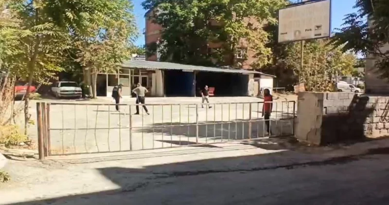 Elazığ da gündüz gözüyle pompalı dehşeti