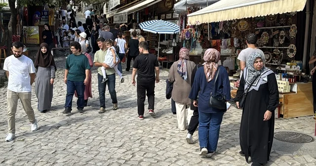 Tarihi ilçe Safranbolu da hafta sonu yoğunluğu Karabük Haberleri