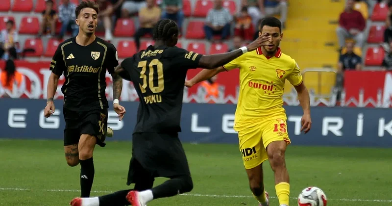Kayserispor Göztepe maçında kazanan yok Sözcü Gazetesi