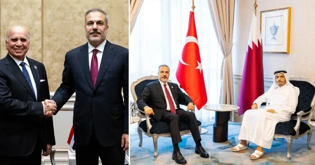 Doha da yoğun diplomasi trafiği: Bakan Fidan, Katarlı, Mısırlı, Iraklı ve Pakistanlı mevkidaşlarıyla bir araya geldi Politika Haberleri