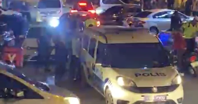 Polise mukavemet kamerada; 3 tutuklama Karabük Haberleri