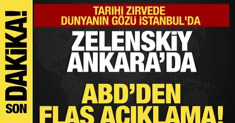 Son dakika... Tarihi zirvede dünyanın gözü İstanbul da! Zelenskiy Ankara da!