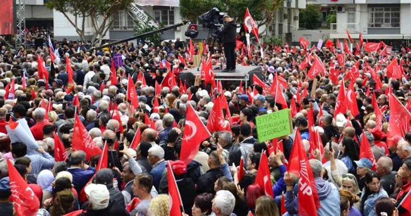 CHP nin Silivri mitinginde hırsızlık