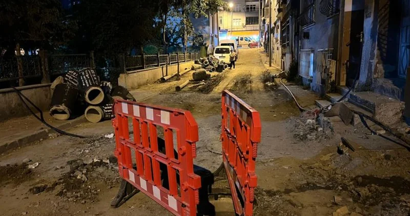 Bayrampaşa da rögar patladı