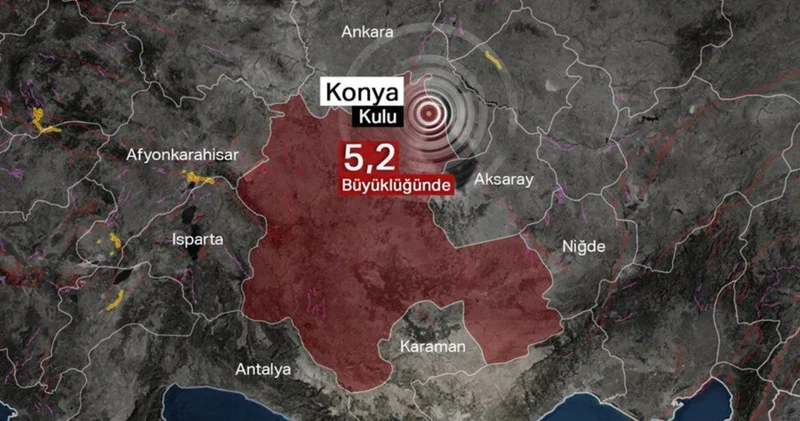 Konya depremi sonrası Valilik açıkladı