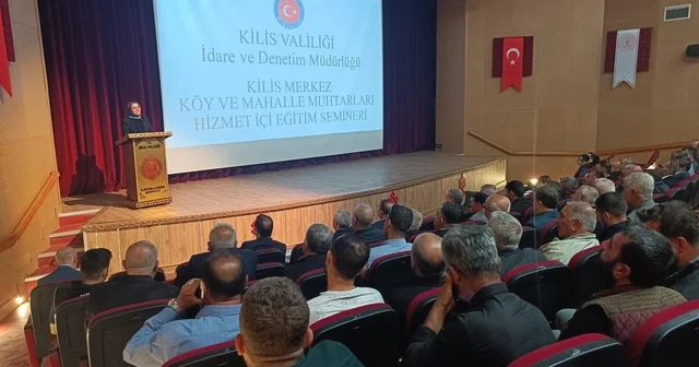 Yeşilay Kilis Bağımsızlık Seferberliğini muhtarlara tanıttı Kilis Haberleri