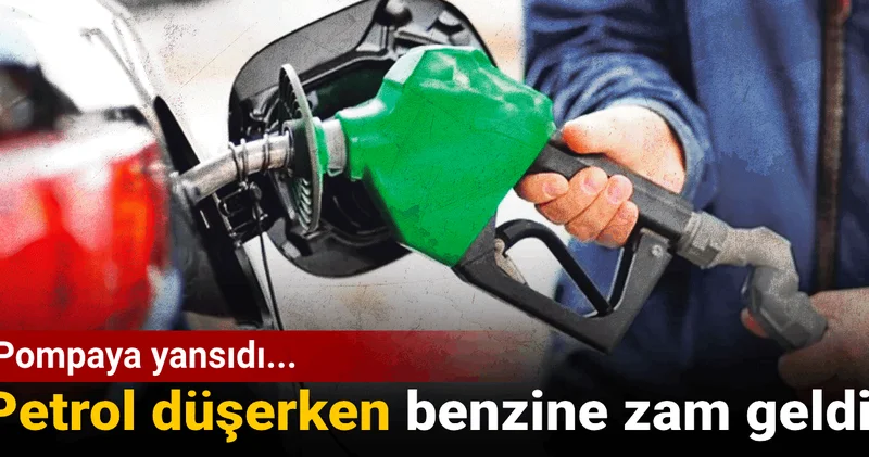 Petrol düşerken motorine zam geldi! Pompaya böyle yansıdı