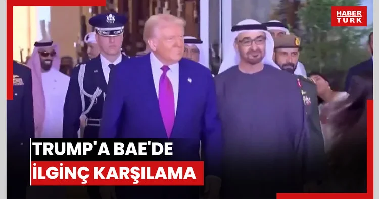 Trump a BAE de ilginç karşılama