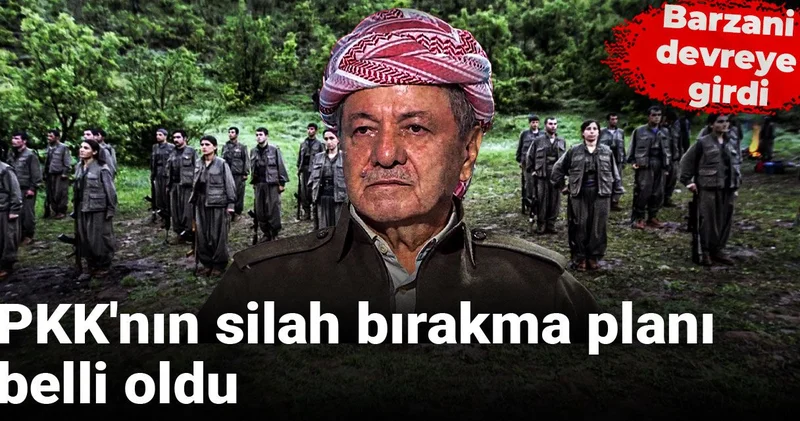 PKK nın silah bırakma planı belli oldu: Barzani devreye girdi
