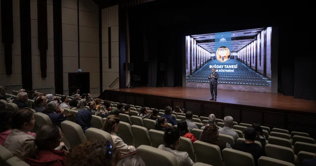Cumhurbaşkanlığı Millet Kütüphanesi nde Buğday Tanesi filminin gösterimi yapıldı Ankara Haberleri
