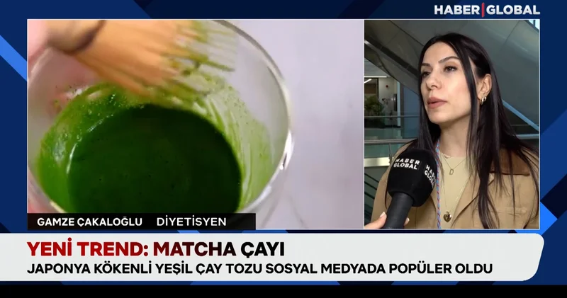 Yeni trend: Matcha çayı
