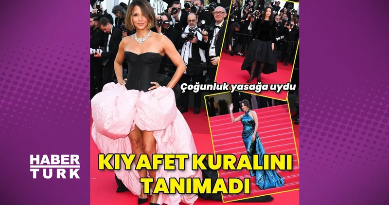 Halle Berry, Cannes Film Festivali nin yeni kıyafet kuralına uymadı magazin haberleri