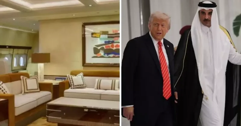 Gazze açlıkla mücadele ederken Katar, Trump a 400 milyon dolarlık uçak hediye etti