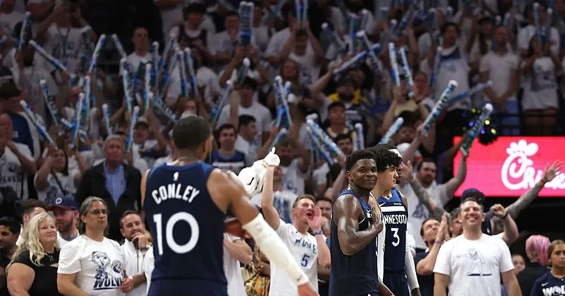 NBA: Timberwolves, Batı Konferansı finaline yükseldi!