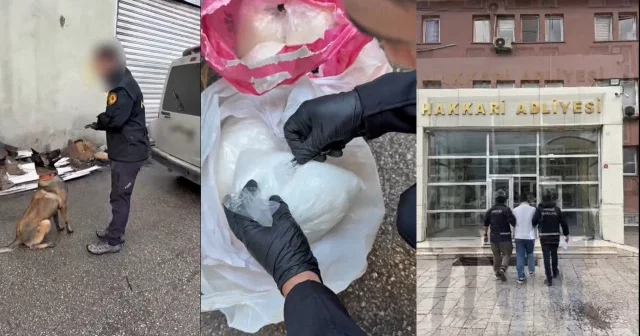 Hakkari de 35 kilo uyuşturucu ele geçirildi Hakkâri Haberleri