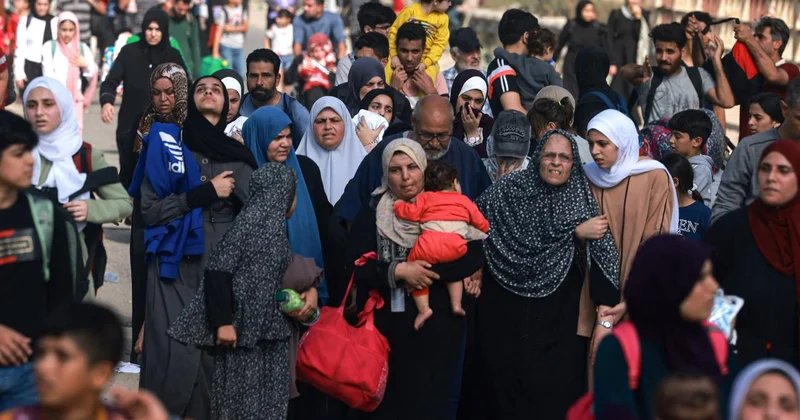 Gazze İçişleri Bakanlığı: İsrail, halkı göçe zorlayarak uluslararası hukuku ihlal ediyor