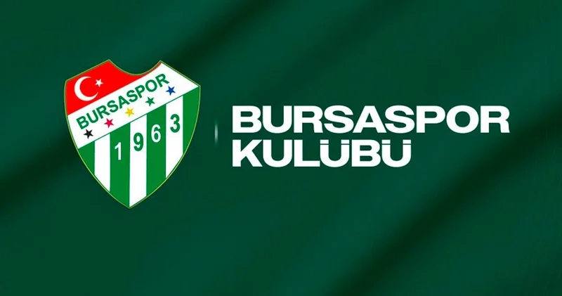 Bursaspor da imzalar atıldı: Yeni transfer açıklandı