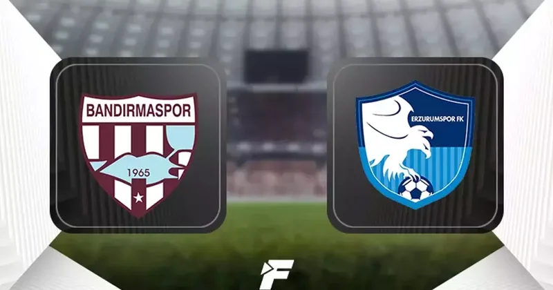 Bandırmaspor Erzurumspor FK maçı ne zaman, hangi kanalda, saat kaçta? Fanatik Gazetesi Futbol Haberleri Spor