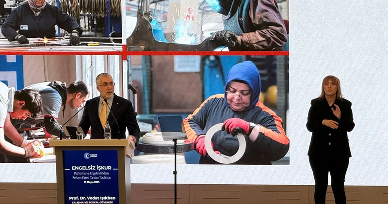 Bakan Işıkhan: 10 bin engelli bireye kamuda iş fırsatı sunulacak