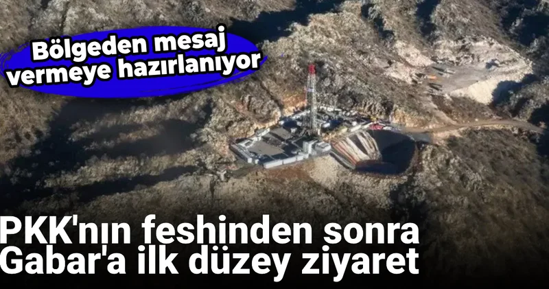 PKK nın feshinden sonra Gabar a ilk düzey ziyaret: Bölgeden mesaj vermeye hazırlanıyor