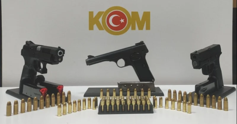 Samsun da ruhsatsız silah operasyonu: 1 kişi yakalandı Sözcü Gazetesi