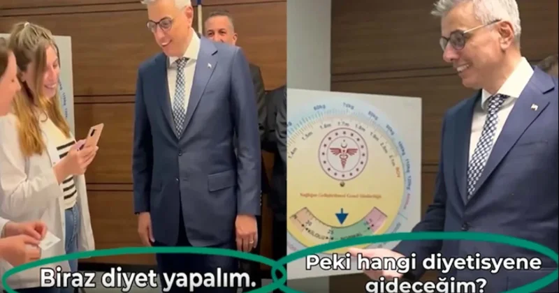 Kilolu avı yapan Bakanı diyetisyene yönlendirdiler Sözcü Gazetesi