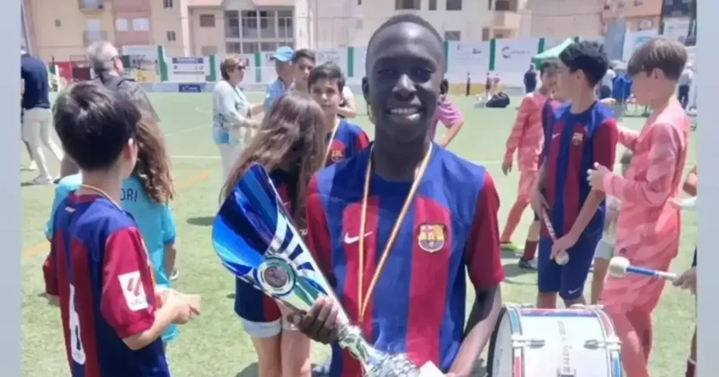 Barcelona dan dünya futboluna bir hediye daha! 12 yaşında 30 maçta 96 gol...