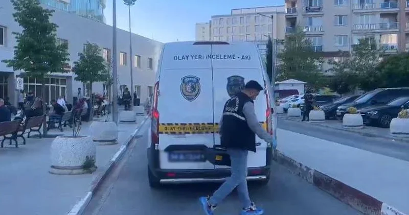 Büyükçekmece de bir kişi hastane bahçesinde silahla vuruldu