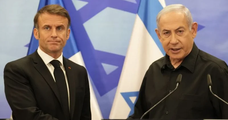 İsrail Başbakanı Netanyahu dan Fransa Cumhurbaşkanı Macron a tepki Dış Haberler