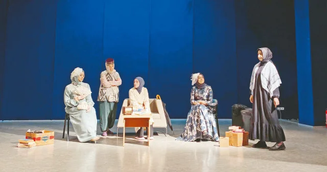 Kadın tiyatrocular Gazze için sahnede Kültür Sanat Haberleri