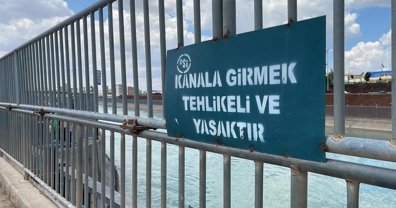 Şanlıurfa’da 1 i çocuk 2 kişi, sulama kanalında kayboldu