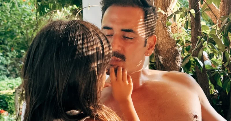 Özge Özpirinçci den eşi Burak Yamantürk e: Harika bir babasın Magazin haberleri