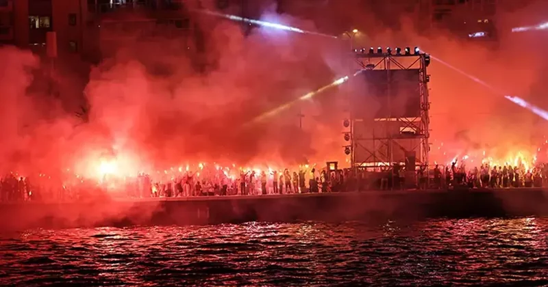 Göztepe 100. yaşını büyük bir coşkuyla kutladı Fanatik Spor Haberleri Video