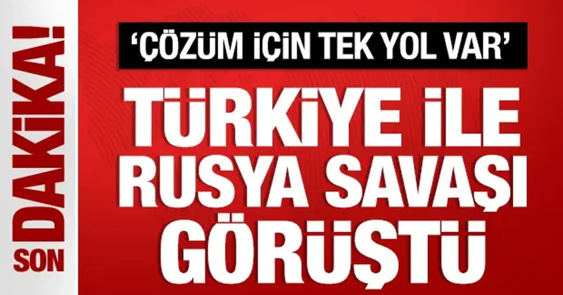 Türkiye ile Rusya arasında İran görüşmesi: Çözüm için tek yol var!