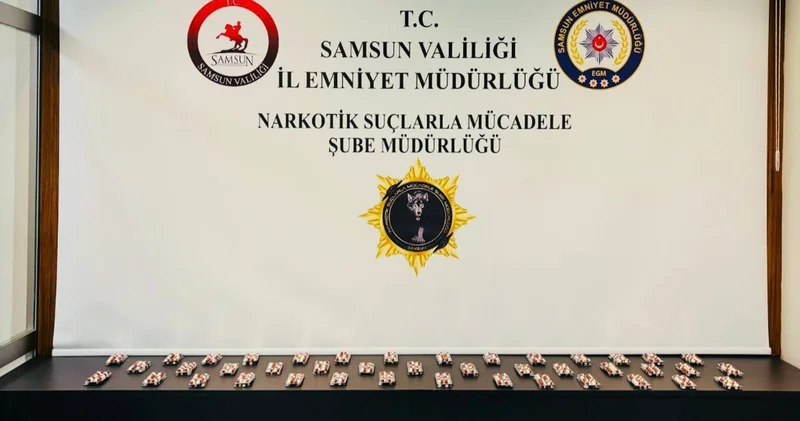 Uyuşturucu operasyonunda 2 bin 300 sentetik ecza ele geçirildi
