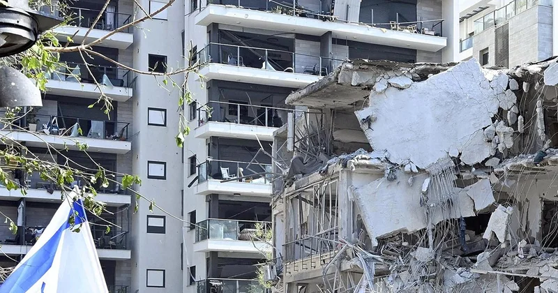 İran dan İsrail e yeni füze saldırıları başlatıldı