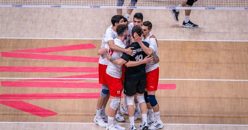 A Milli Erkek Voleybol Takımı, Çin’i 3 0 mağlup etti