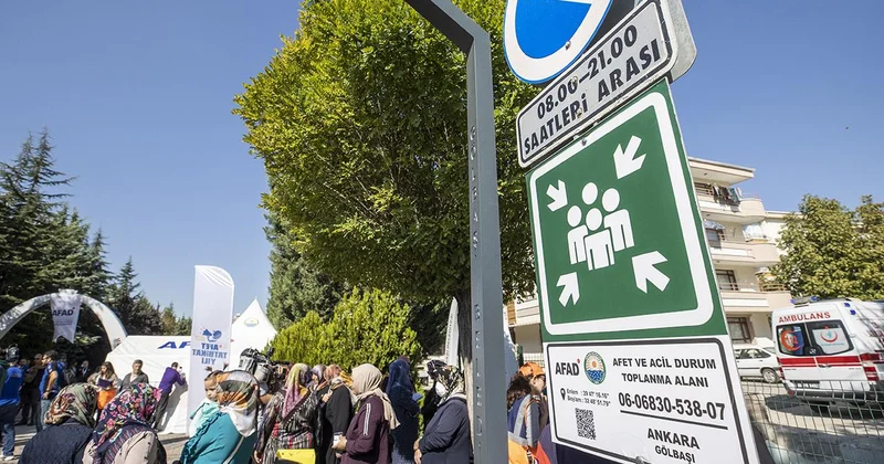 31 bin güvenli toplanma alanına e Devlet ten ulaşılabiliyor