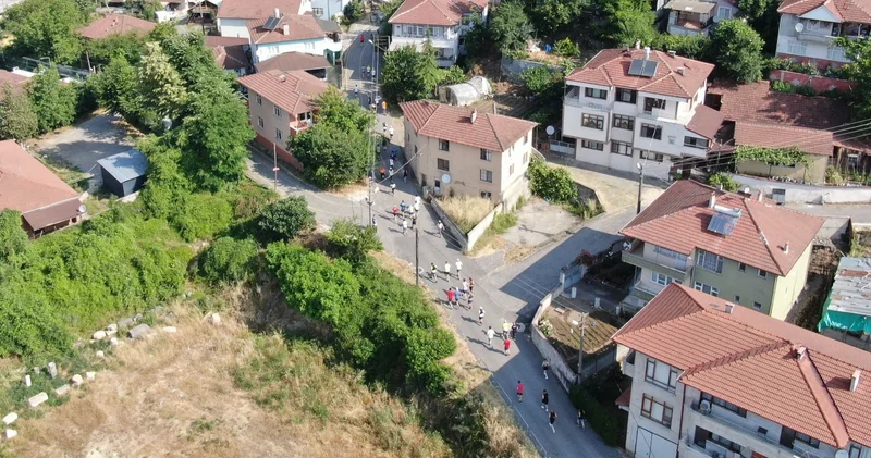 Düzce de Tarihi İpekyolu Trail Koşusu düzenlendi