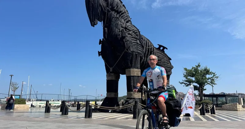 Kök hücre bağışına dikkati çekmek için 7 bin 500 kilometre pedal çevirecek