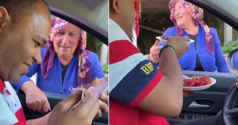 Arap turist önce bir tomar para çıkardı, sonra Karadenizli esnafla dalga geçtiği anları paylaştı Sözcü Gazetesi