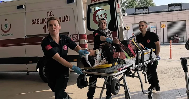 Genç mevsimlik işçi kamyonetten düşerek yaralandı