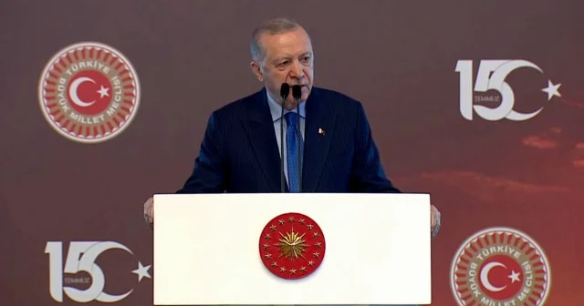 Cumhurbaşkanı Erdoğan: 15 Temmuz gecesi ruhunu satan mankurtlara galip geldik Politika Haberleri