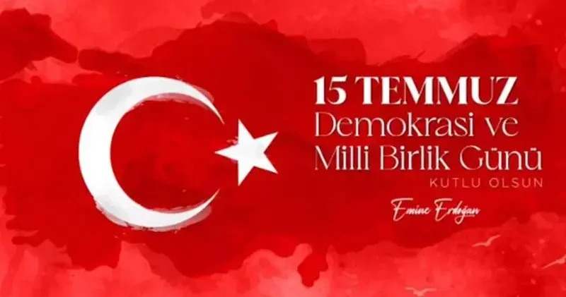 Emine Erdoğan: 15 Temmuz, ölümsüz bir zaferin adıdır